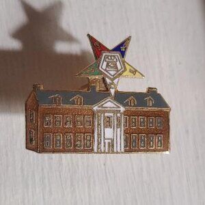 Masonic Order Of The Eastern Star Vintage Lapel Pin